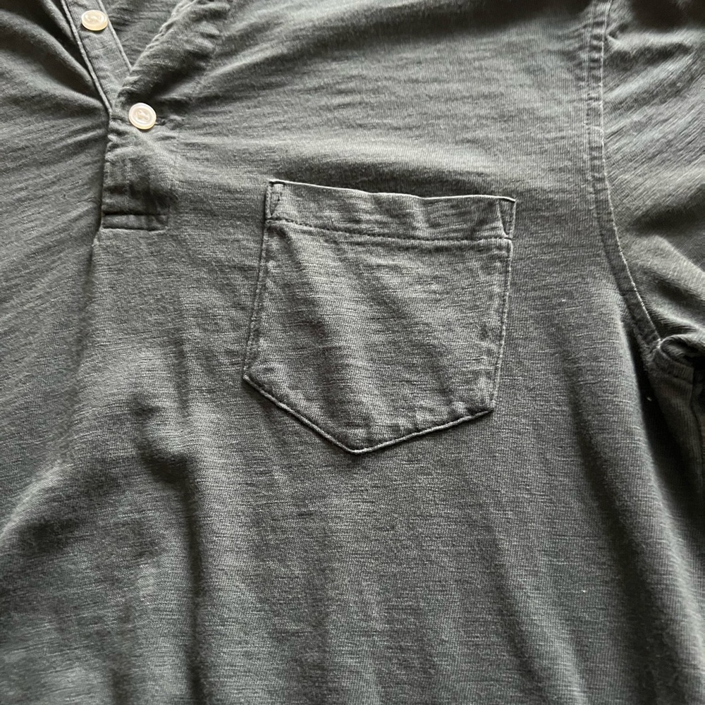 Jcrew Polo Black - washed never dried